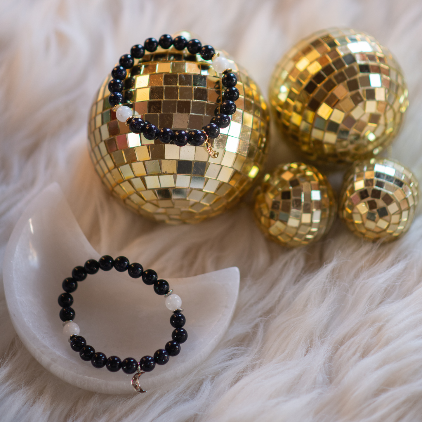 SELENITE MOON | Crystal Charging & Cleansing Bowl