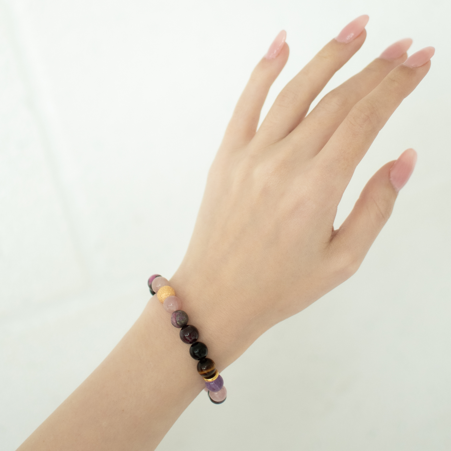 ABUNDANCE & LOVE *OG | Crystal Bracelet | Rose Quartz & Tourmaline