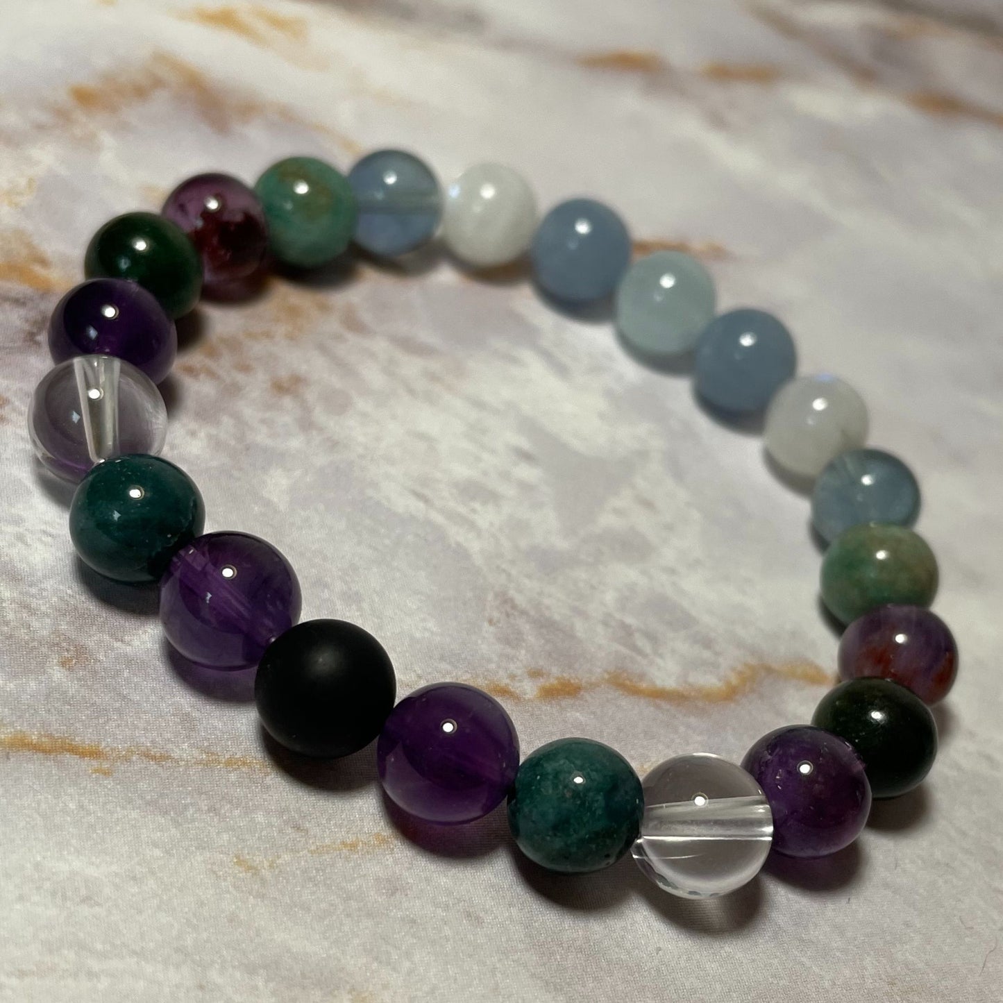 ♒︎ AQUARIUS Zodiac | Crystal Bracelet