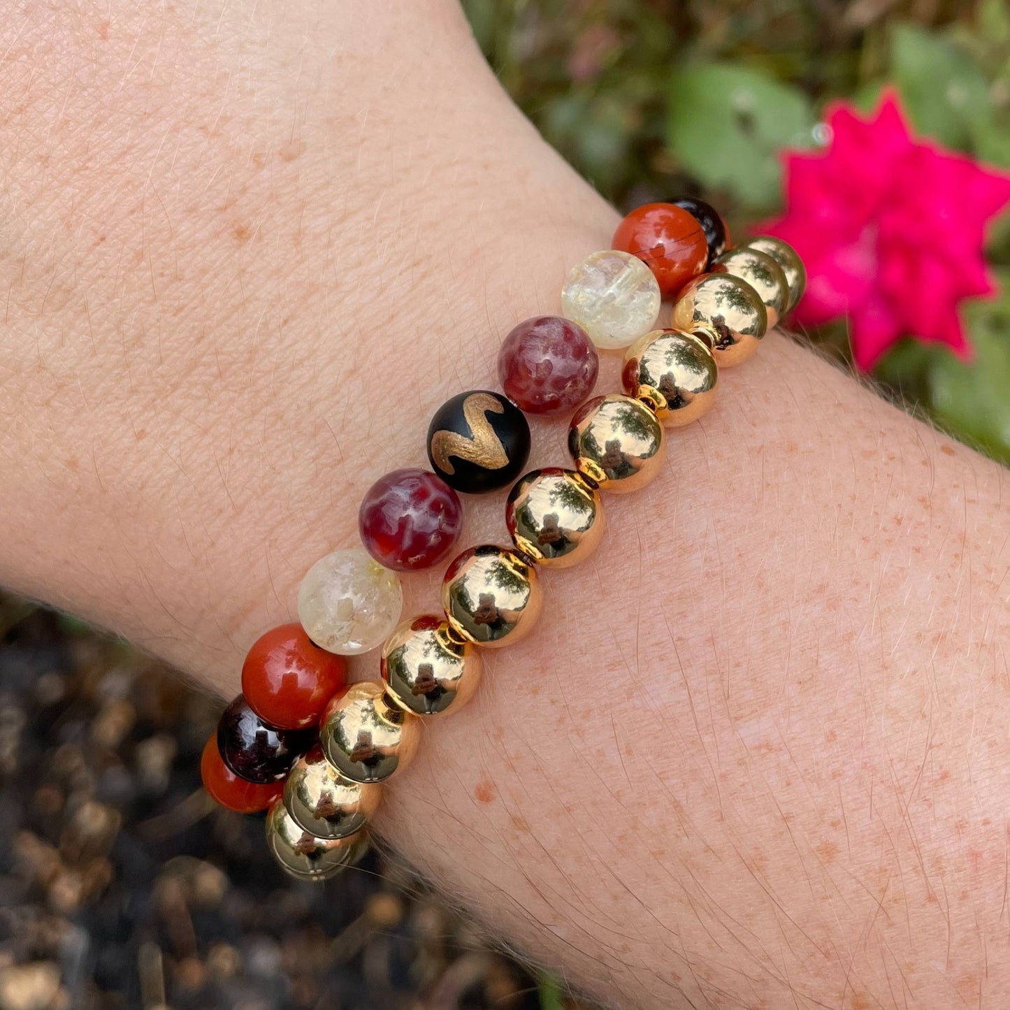 ♈︎ ARIES Zodiac | Crystal Bracelet