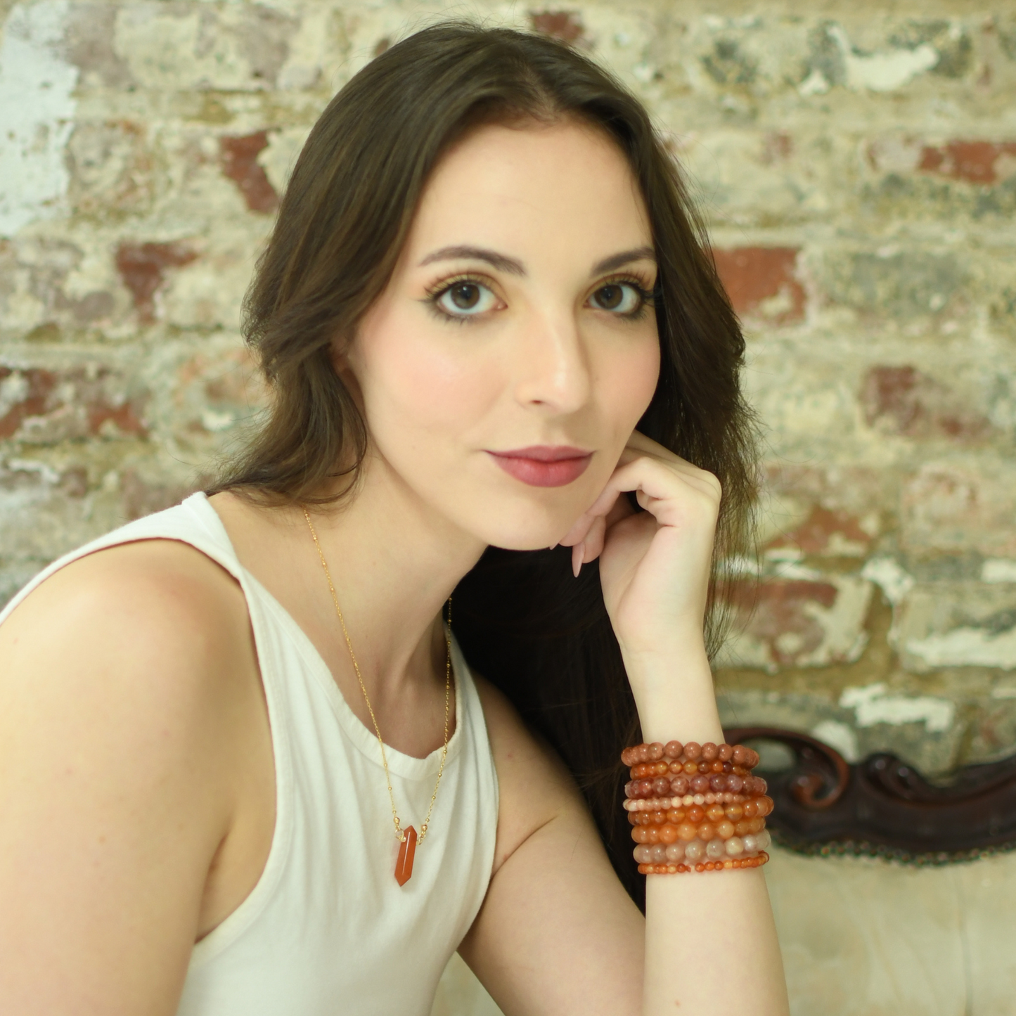 DAINTY POINT | Crystal Necklace