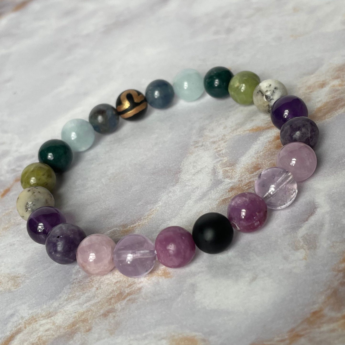 ♎︎ LIBRA Zodiac | Crystal Bracelet